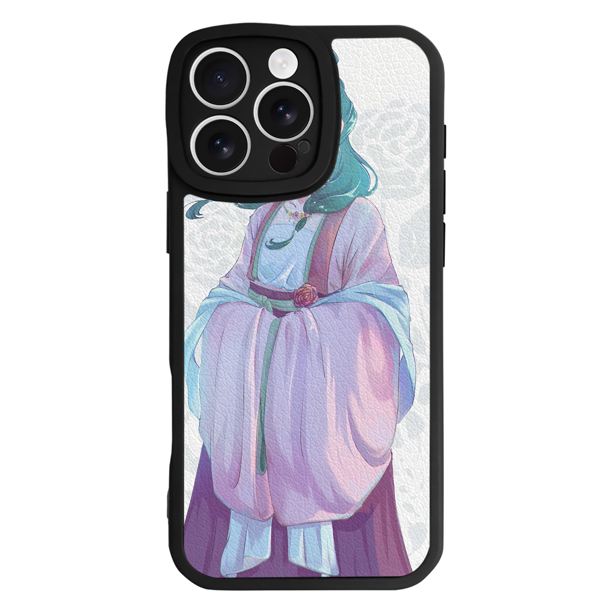 （画像用） 薬屋のひとりごと The Apothecary Diaries 【iPhone 16シリーズ対応】シリコンスマホケース（レザー調） 材質：シリコン